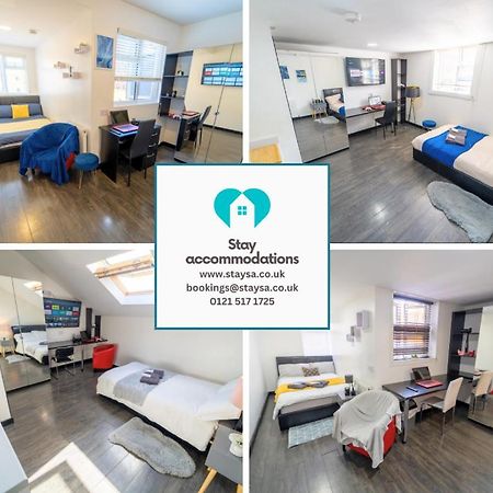 Staysa Equipped Studios Near Qe And Uob In Guesthouse Close To The City! 伯明翰 外观 照片